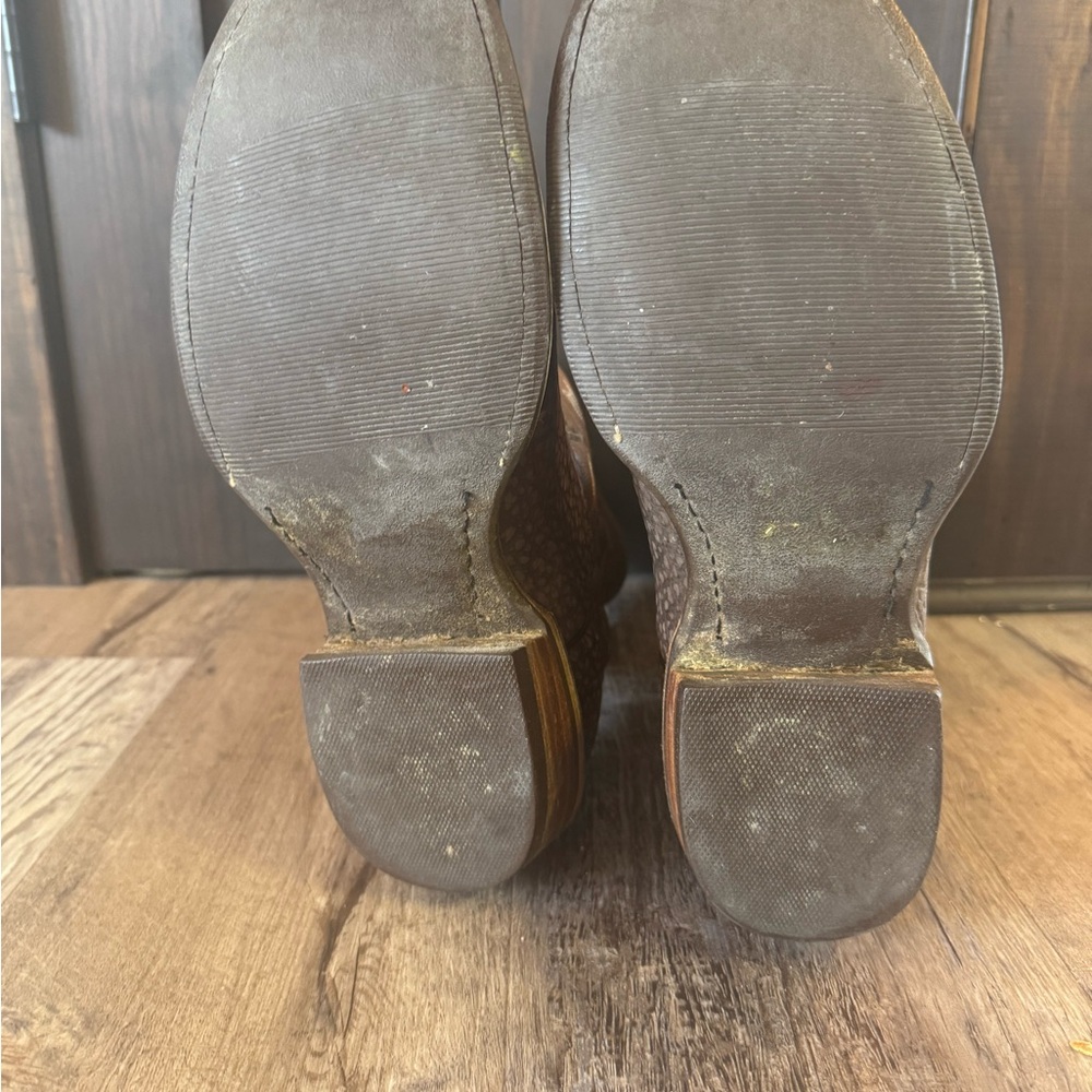 Serna Brown Water Buffalo Cowboy Boots View 5